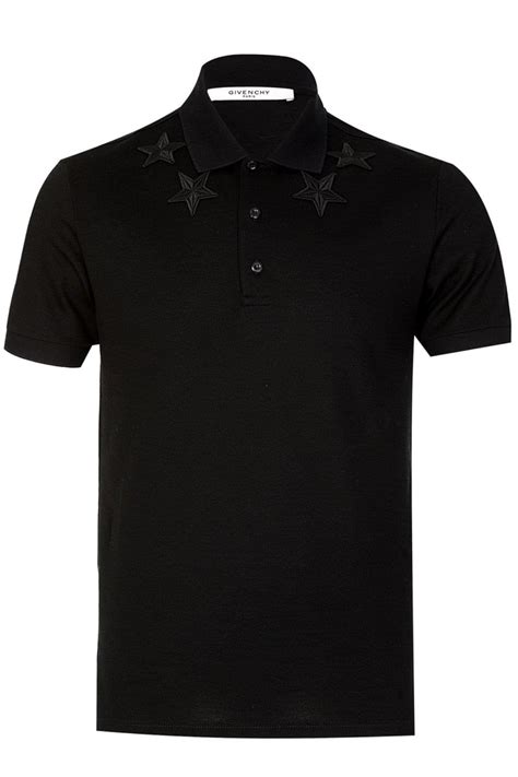 givenchy polo dress with stars|Givenchy embroidered polo shirt.